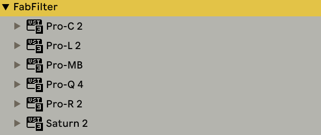 Fabfilter Custom Bundle